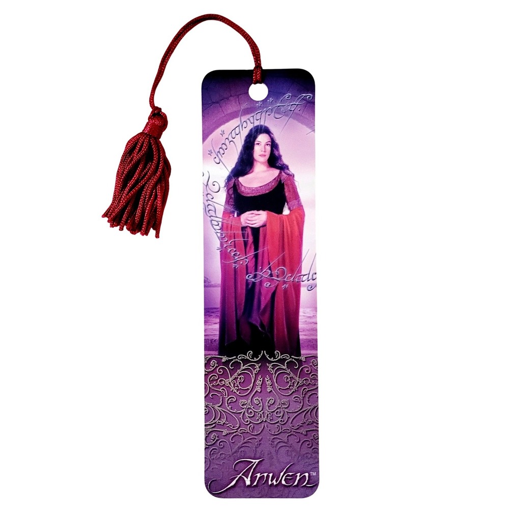 Vintage Y2K Arwen Bookmark half-elf Lord Rings Return King 2003 Movie MMIII LOTR